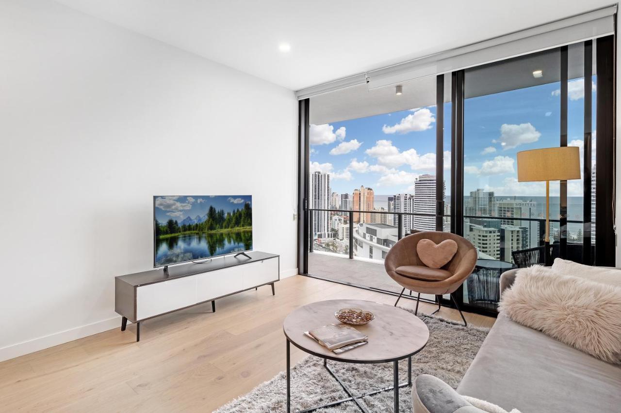 Lamour Ocean View Apartment I In Casino Broadbeach - Free Parking-195Cm Gold Coast Buitenkant foto